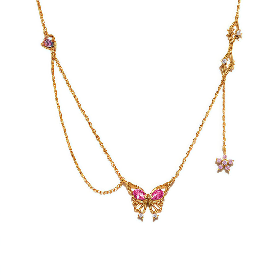 Bloom Butterfly Necklace