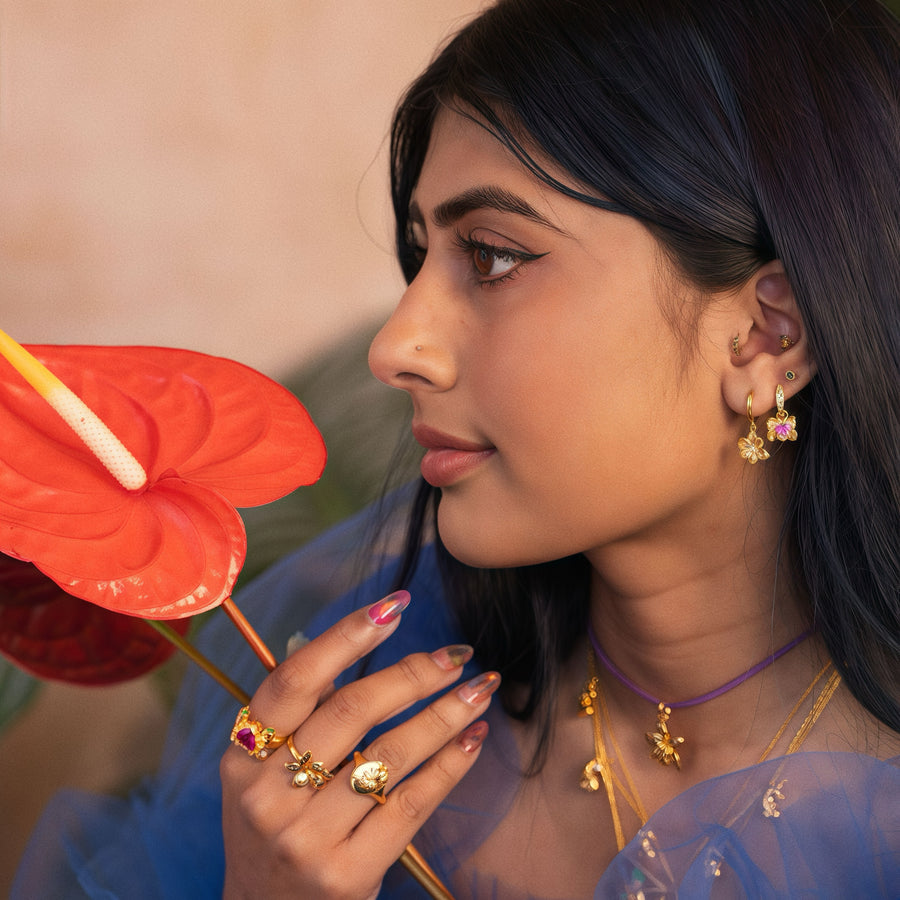 Bud of Spring Earrings