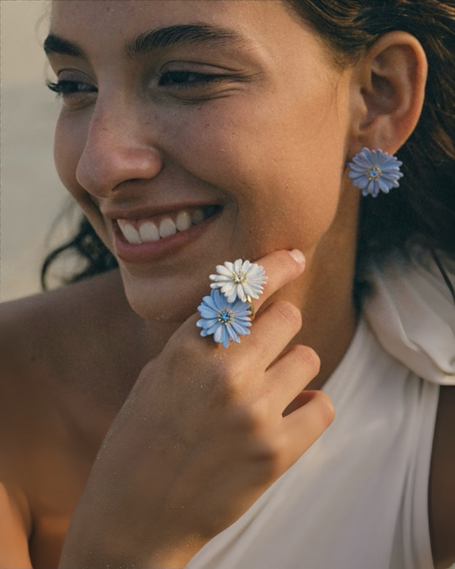 Celestial Daisy Ring