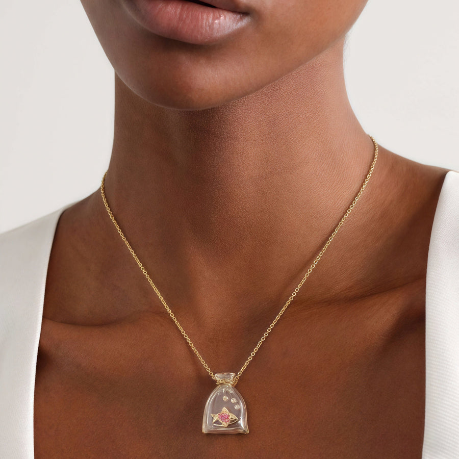 Whispers of the Aqua Dream Necklace