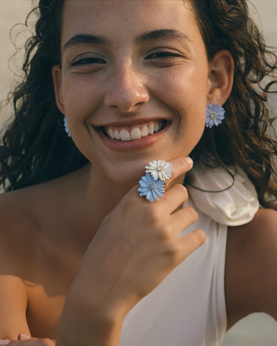 Celestial Daisy Ring