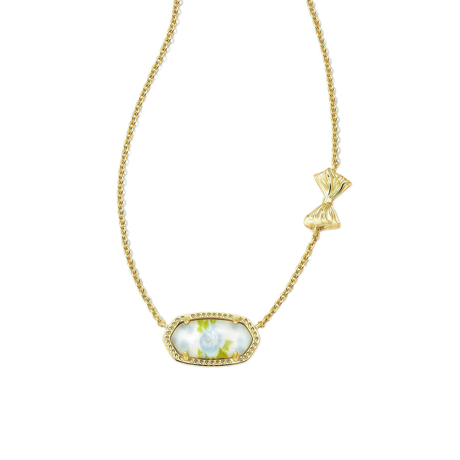 Monet’s Lagoon: The Aquatic Dream Pendant Necklace