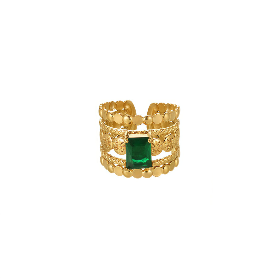 Verdant Crown Ring