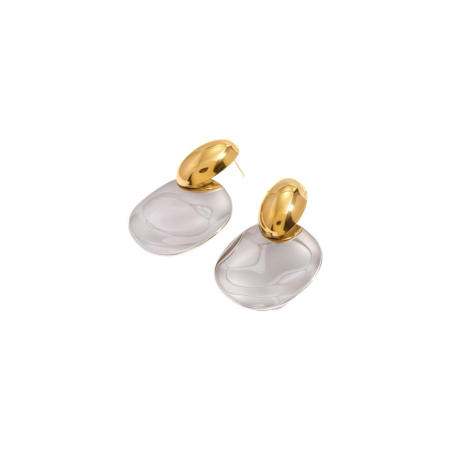 Nimbus Lumen: Liquid Aurum Earrings