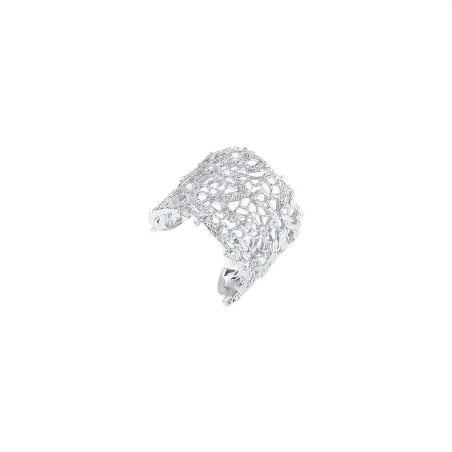 Levis Lace Ring (Wide/Silver)