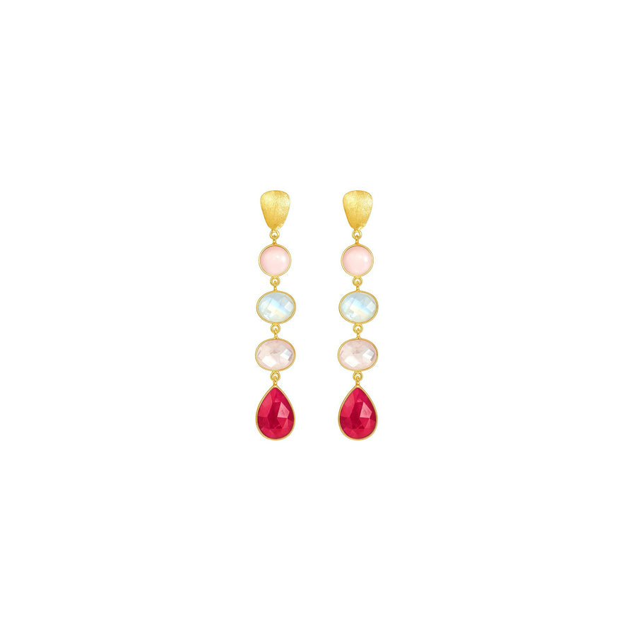 Crimson Blaze Earrings