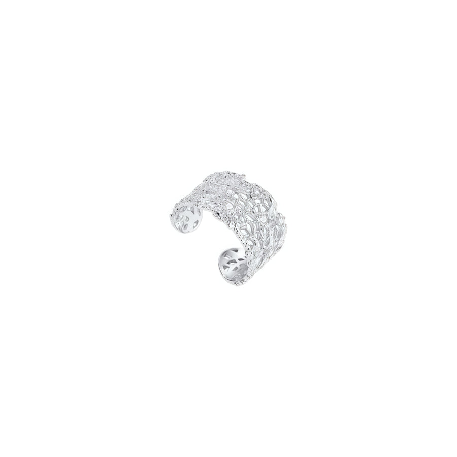 Levis Lace Ring (Medium/Silver)