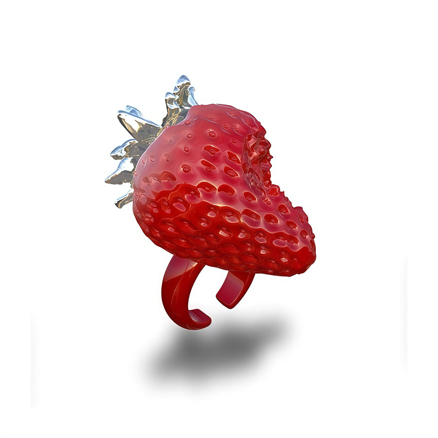 Crimson Whimsy Ring