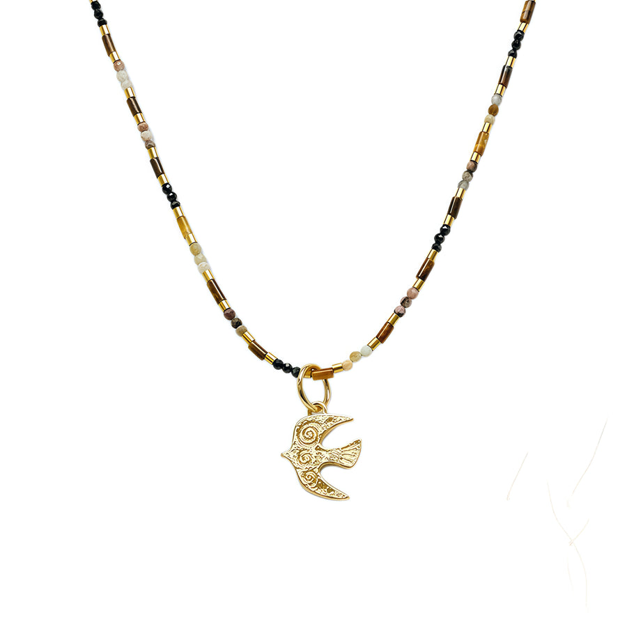 Golden Flight Necklace