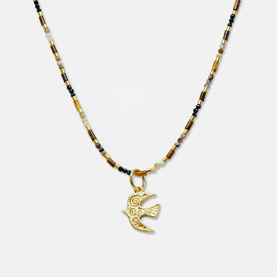 Golden Flight Necklace